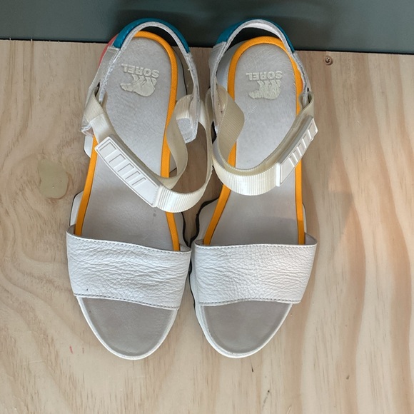 Sorel Kinetic Sandal Sea Salt 9.5 multicolor Y Strap - Picture 7 of 10